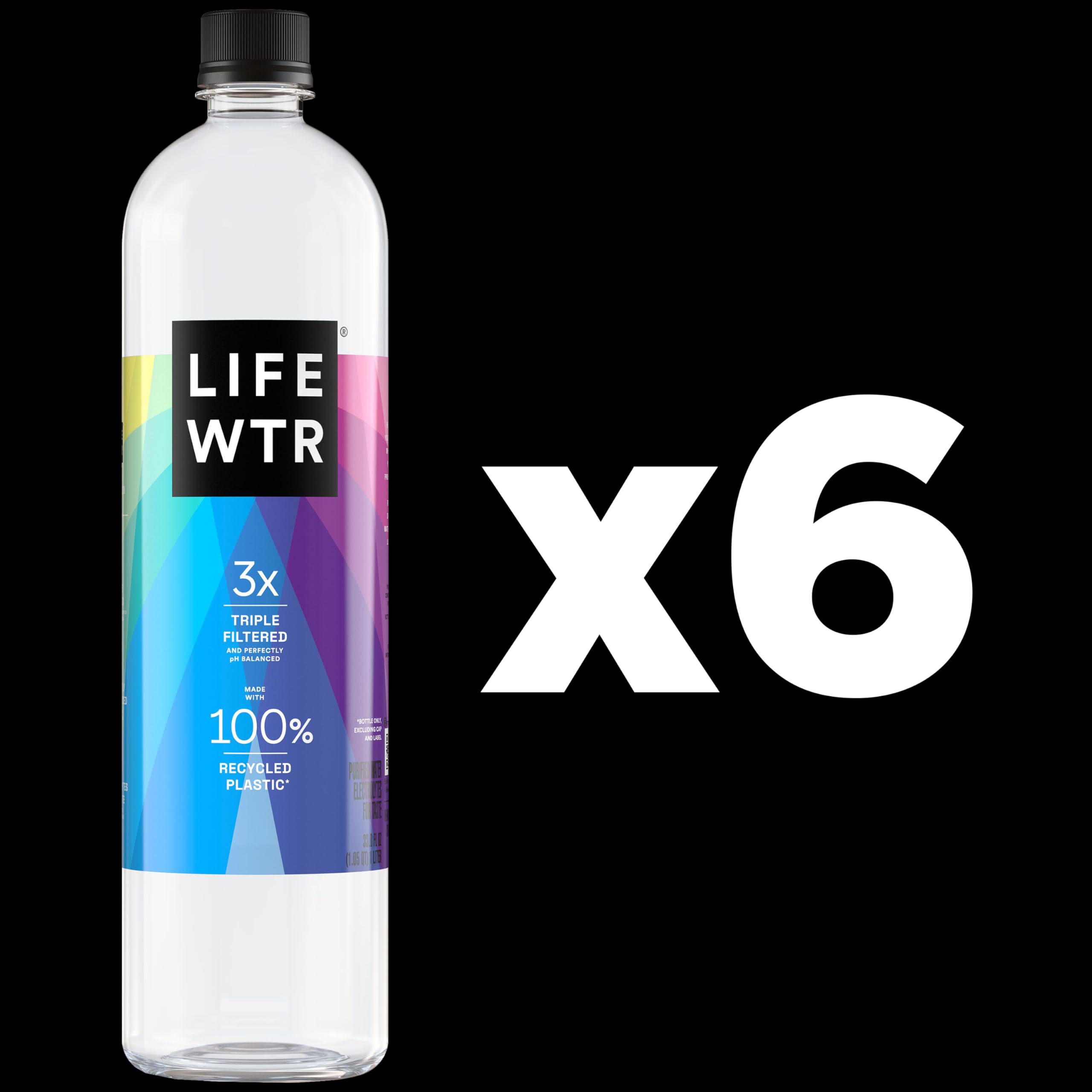 Amazon.com: LIFEWTR Premium Purified Water, pH Balanced with